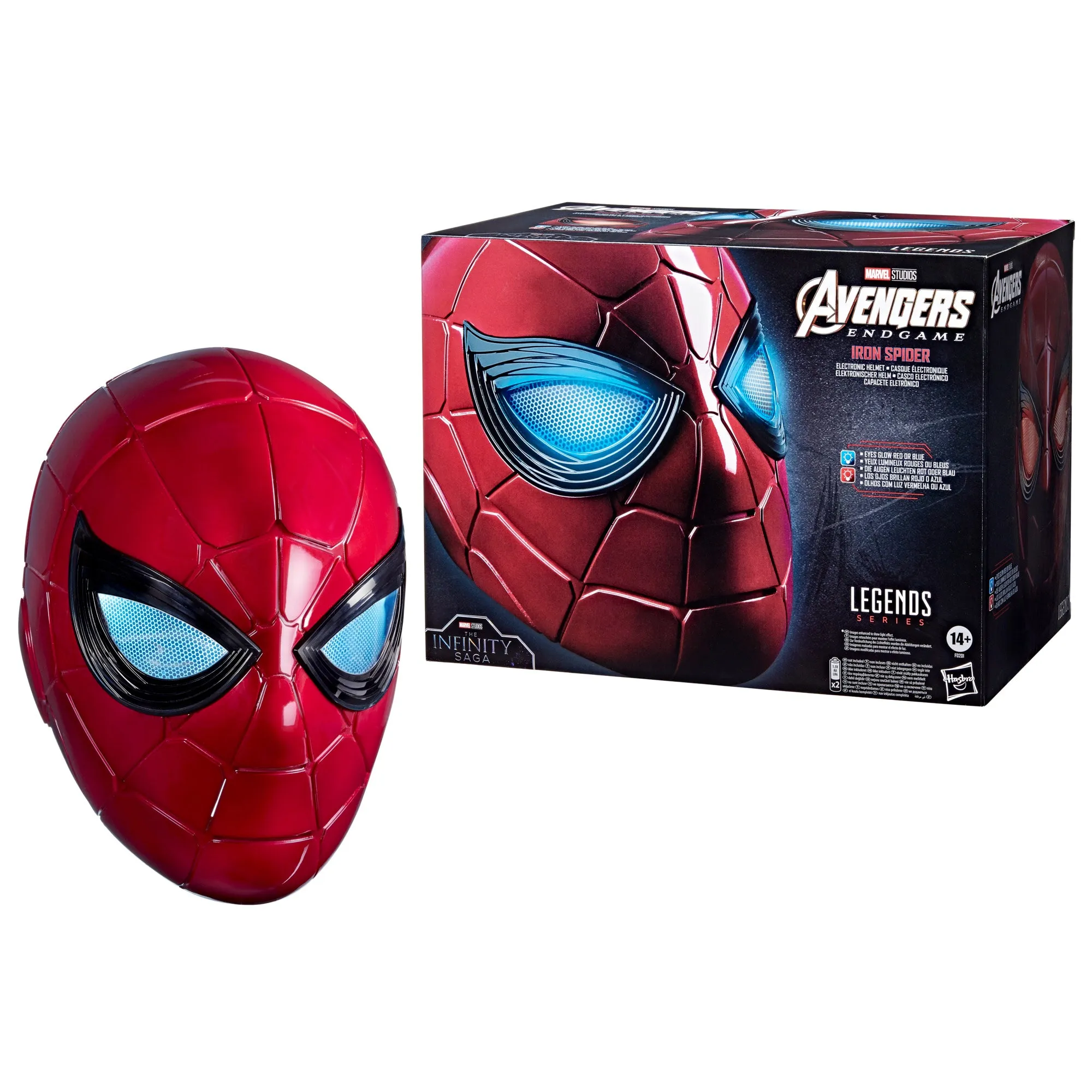 Marvel Legends Series Iron Spider Electronic Helmet