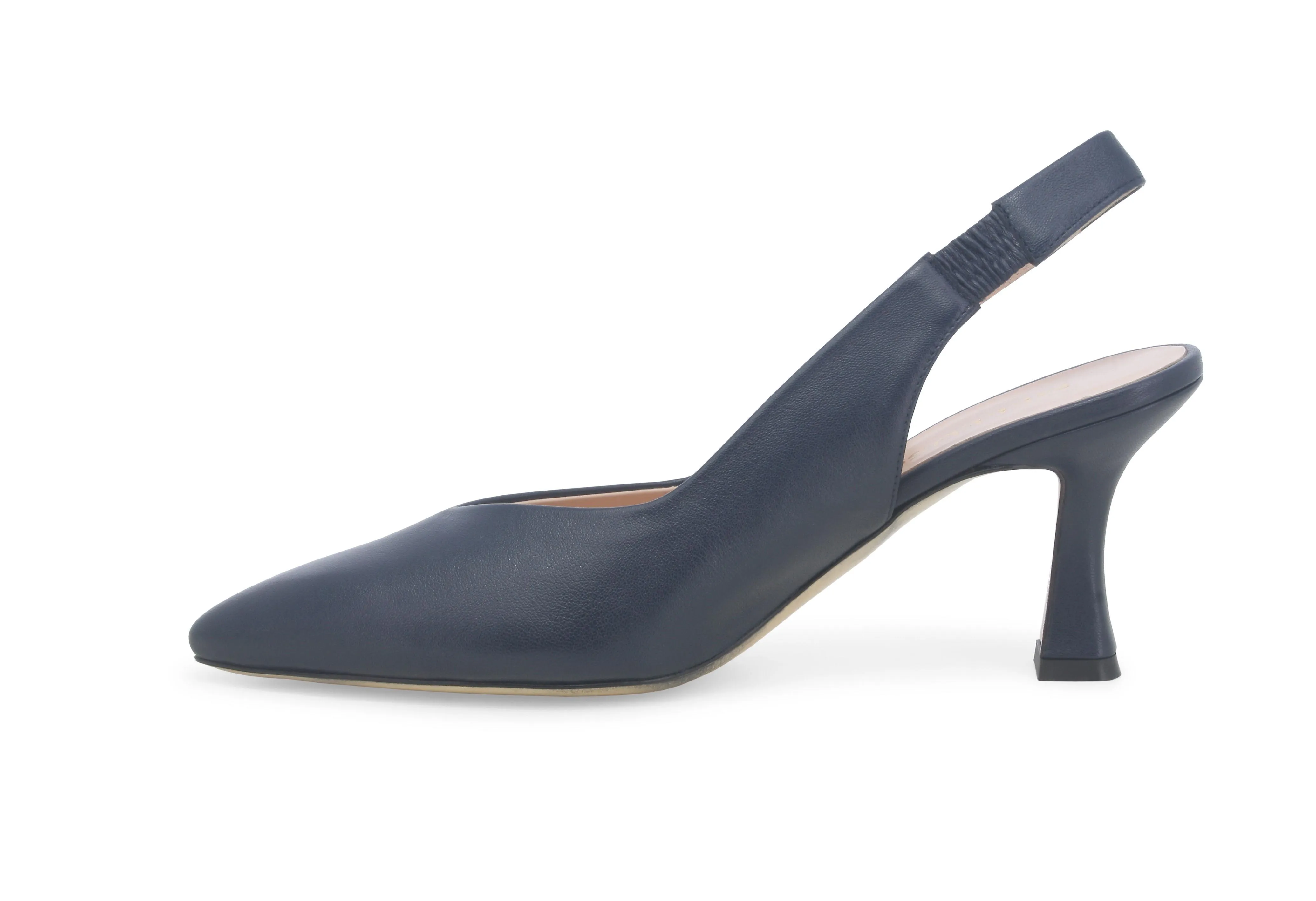 Melluso Décolleté Slingback Tacco Sottile Tomaia Pelle