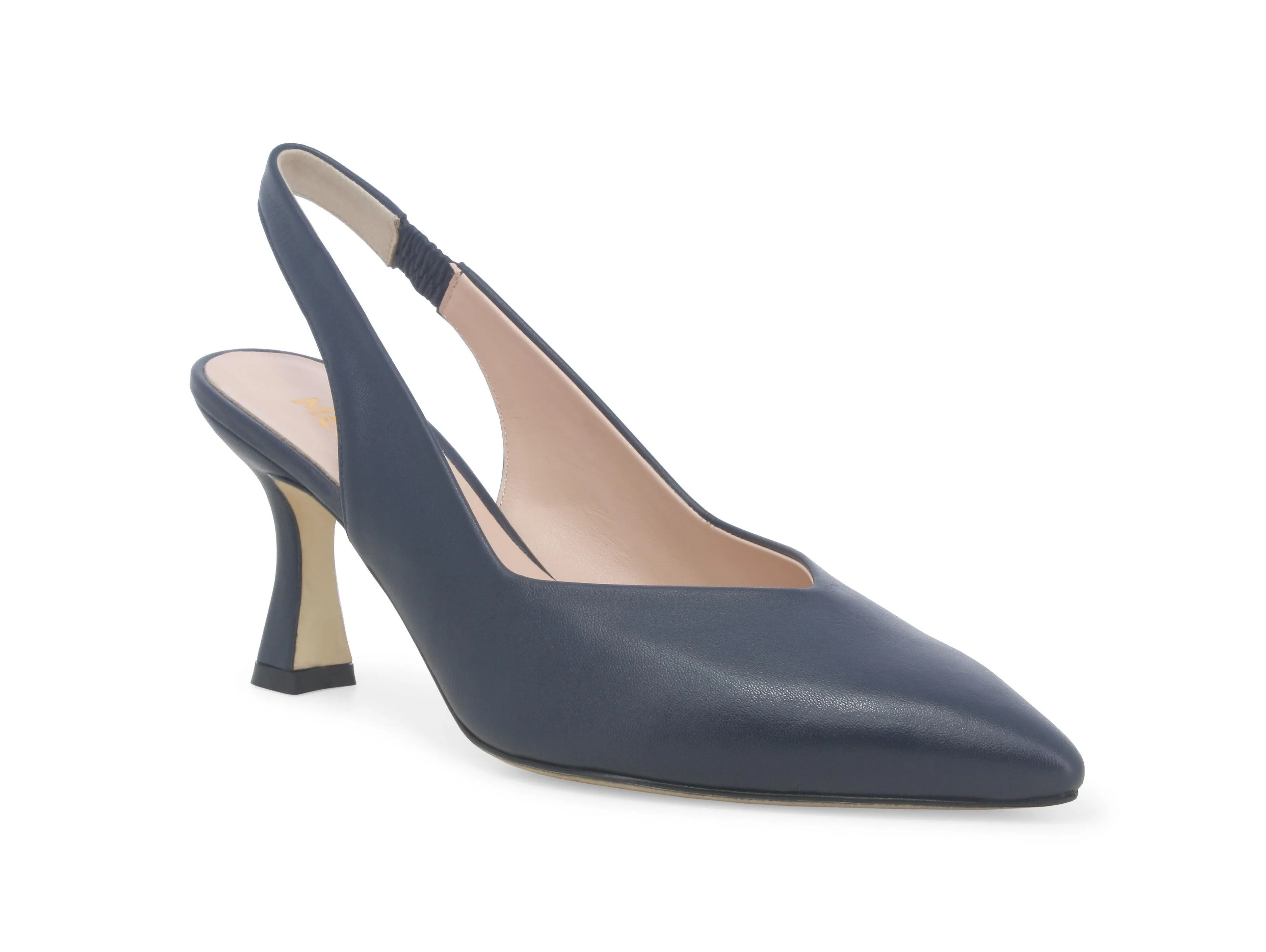 Melluso Décolleté Slingback Tacco Sottile Tomaia Pelle