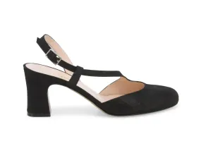 Melluso Slingback Comodo Elegante con Cinturino Pelle