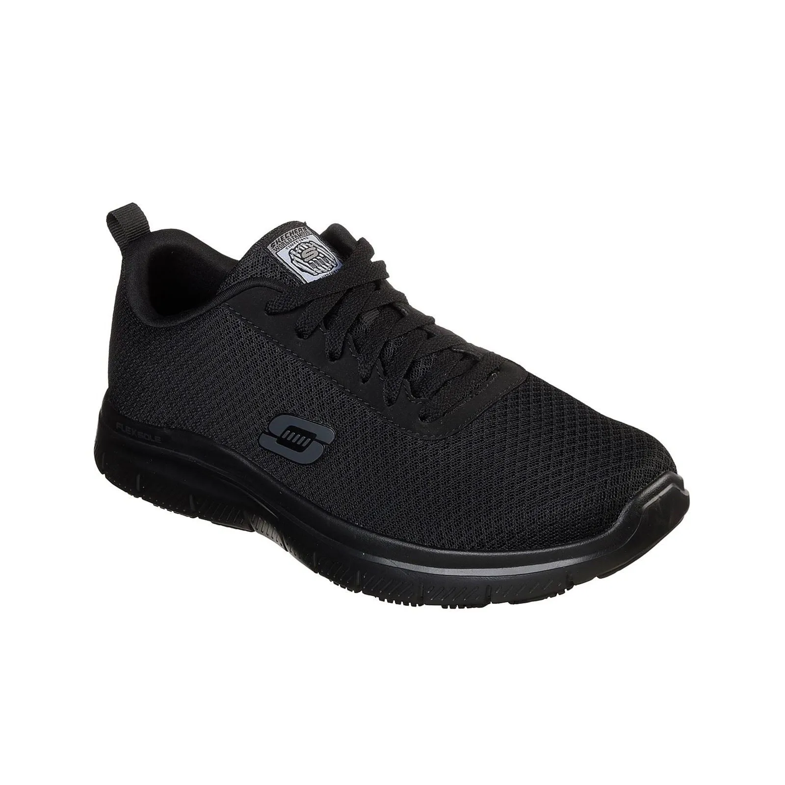 Men's Wide Fit Skechers 77125EC Flex Advantage Bendon SR Occupational Trainers