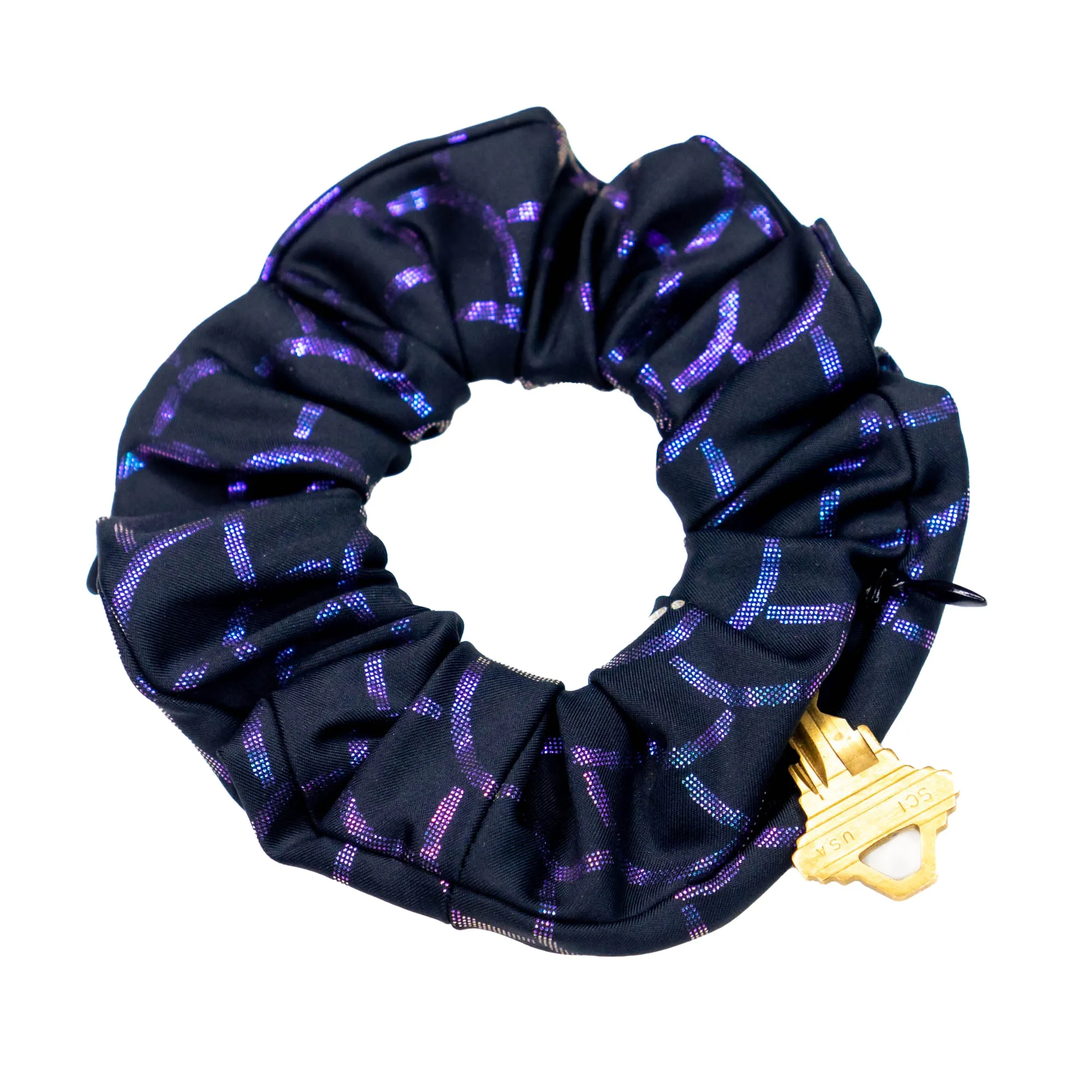 Mermaid Dragon Zipper Scrunchie