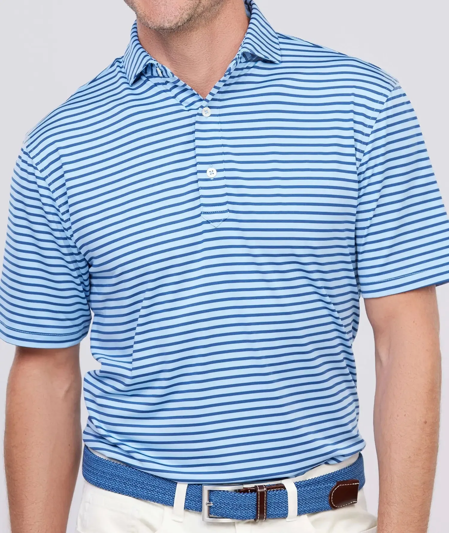 Miller Stripe Performance Polo - Closeout