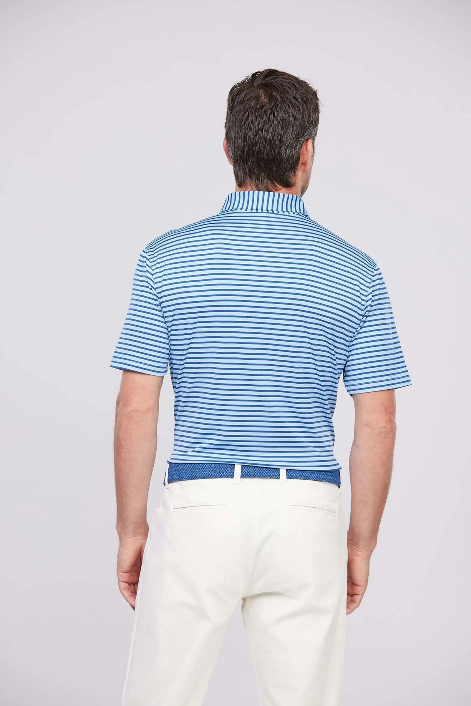 Miller Stripe Performance Polo - Closeout