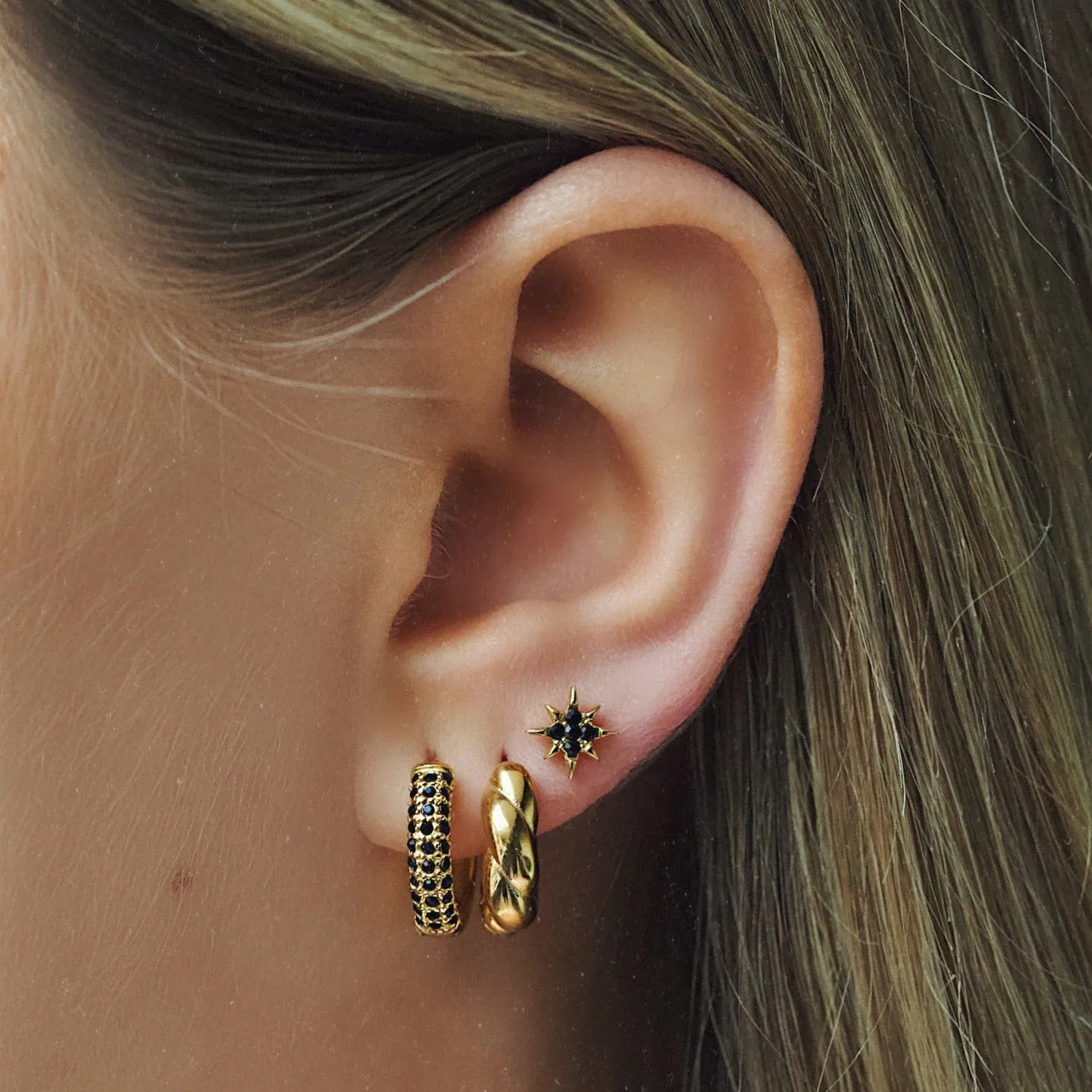 Neptune Stud Earrings