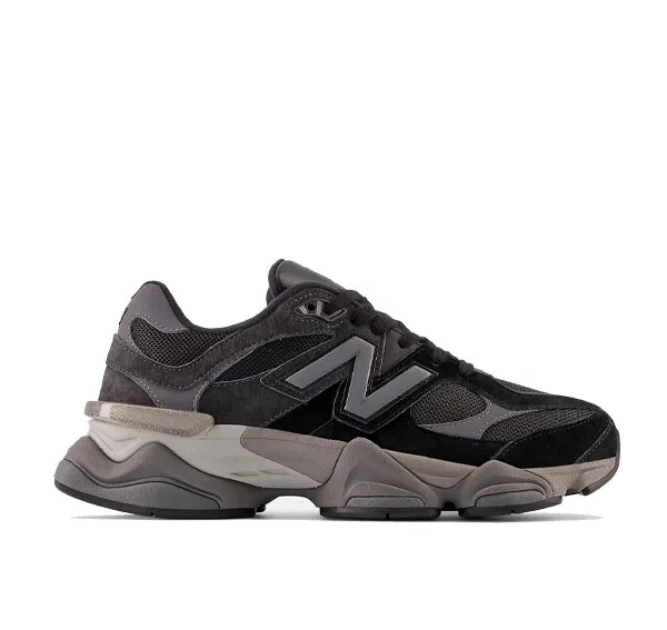 New Balance 9060 Black with Castlerock and Rain Cloud U9060BLK - Hemen Kargoda