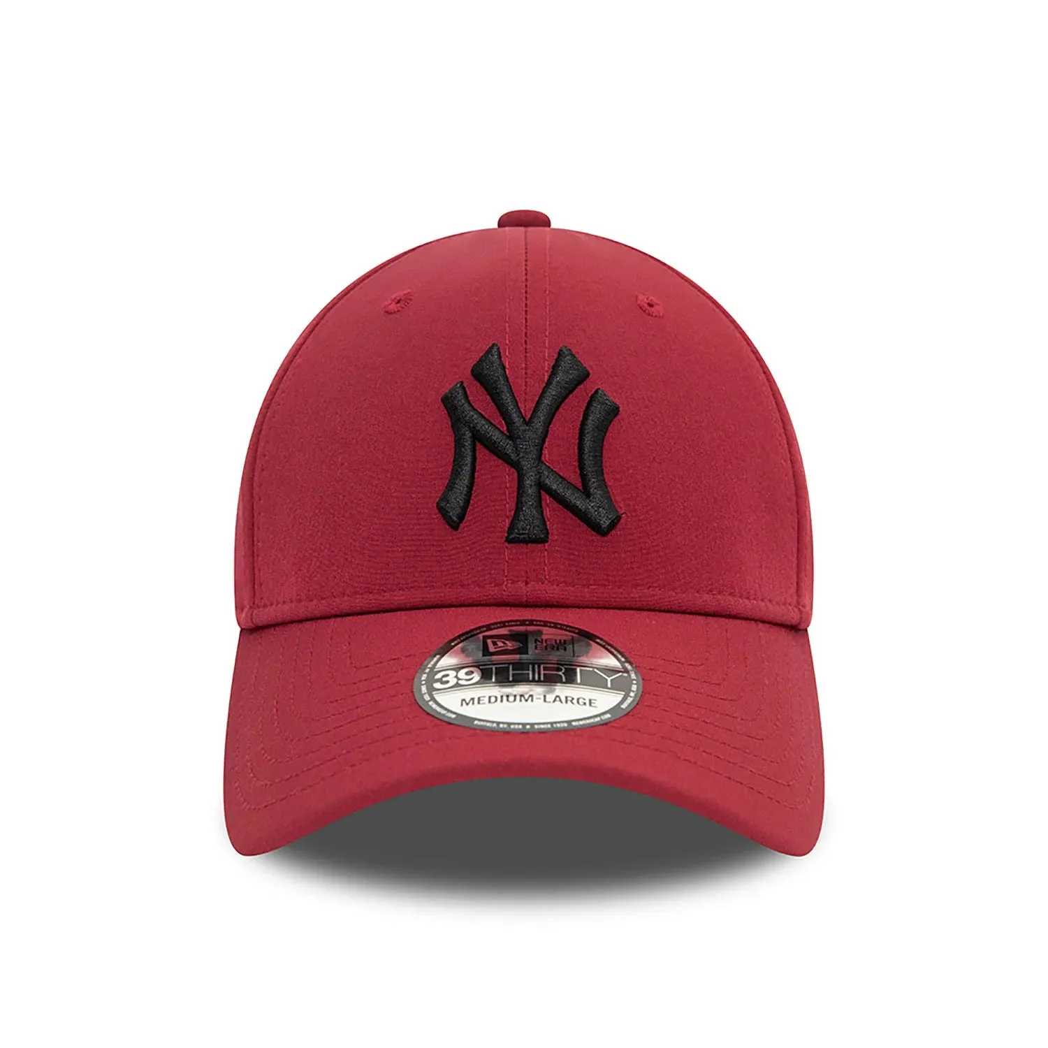 NEW ERA New York Yankees Stretch Nylon Red 39THIRTY Stretch Fit Cap