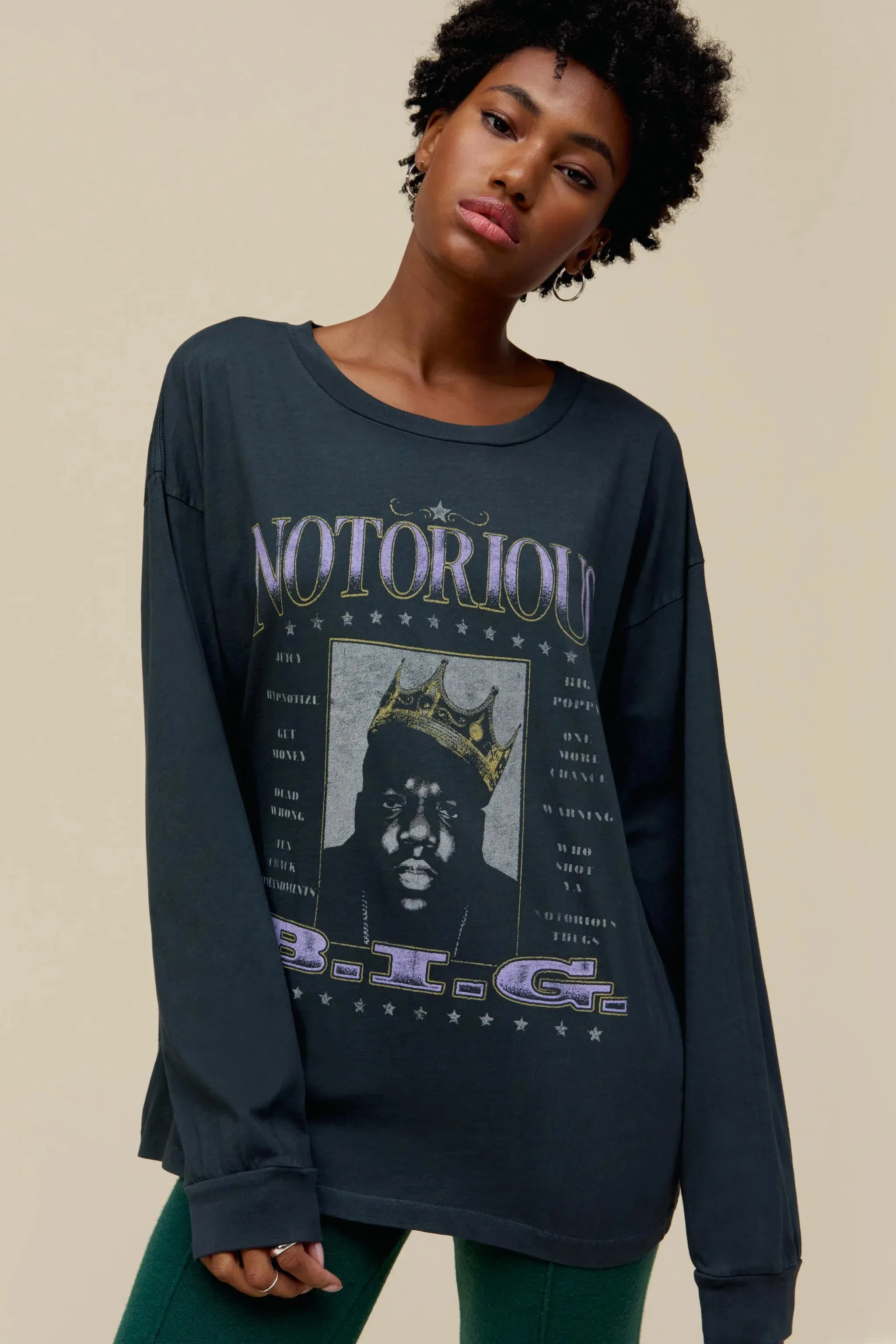 NOTORIOUS B.I.G LONG SLEEVE TEE