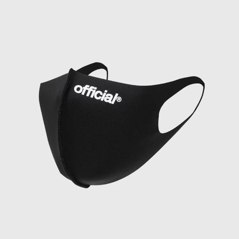 Official Face Mask (Black) 3-pack