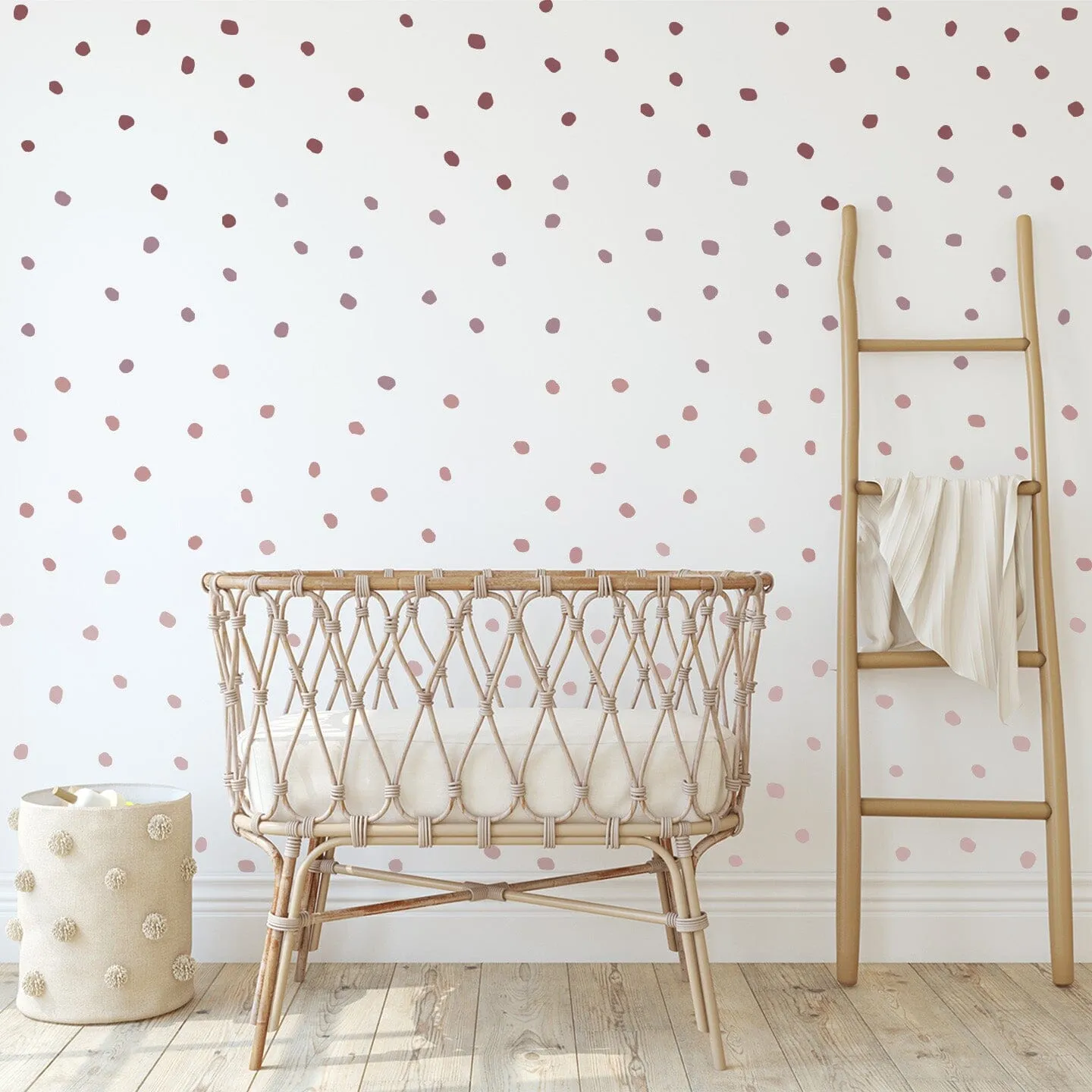 Ombre Irregular Dots Wall Decals