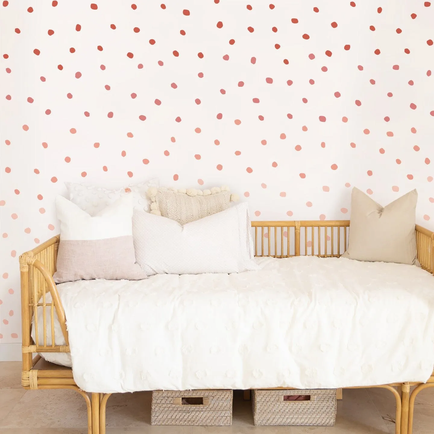 Ombre Irregular Dots Wall Decals