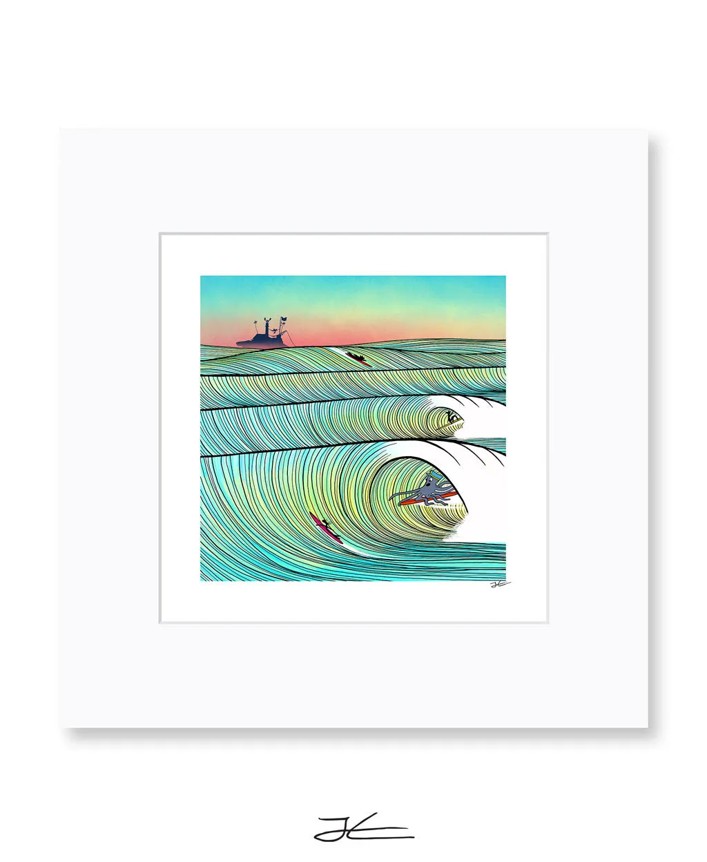 Out To Sea - Print/ Framed Print