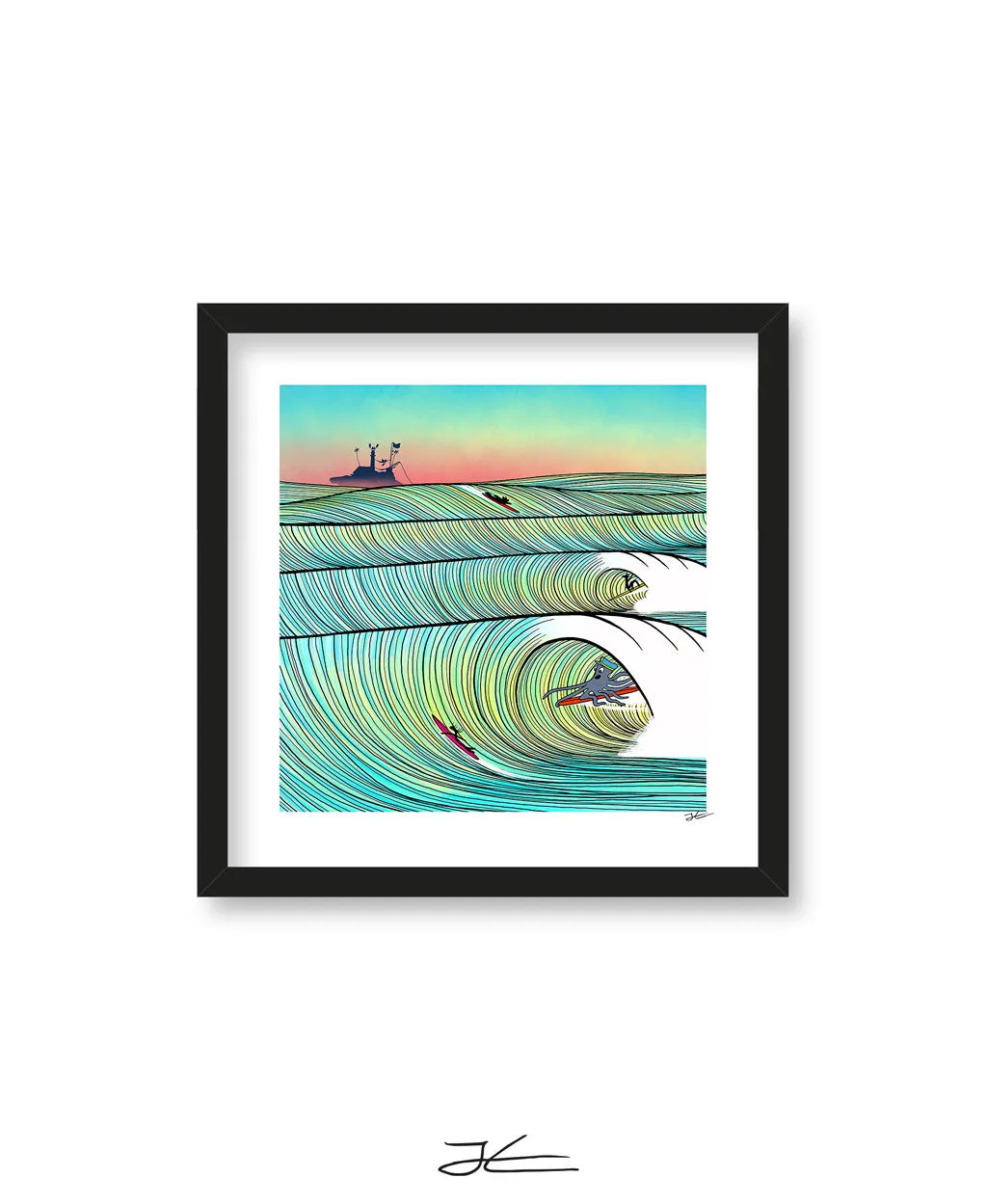 Out To Sea - Print/ Framed Print