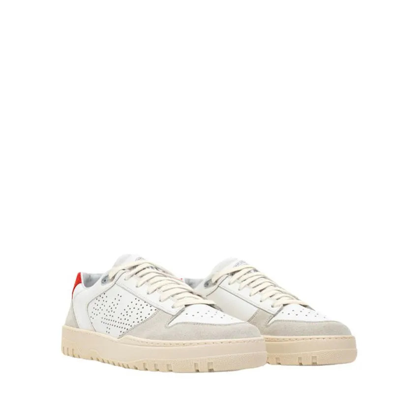 P448 SNEAKERS BMASON-M BIANCO-ROSSO