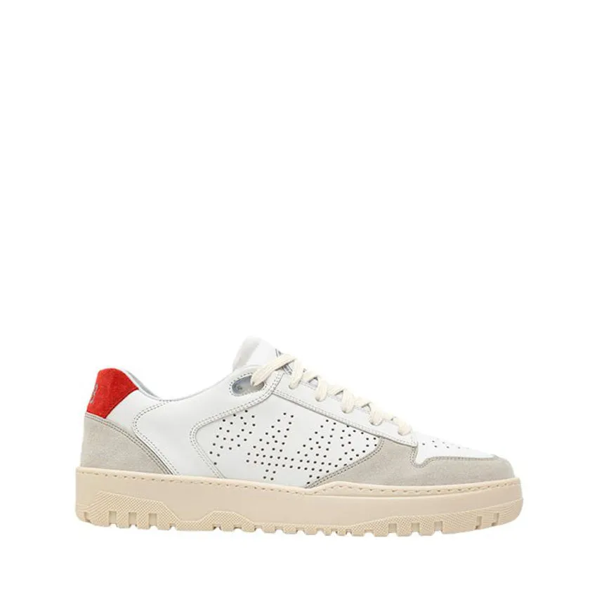 P448 SNEAKERS BMASON-M BIANCO-ROSSO