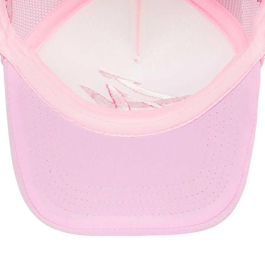 Pink Home Run Derry Trucker Hat