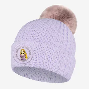 Rapunzel Light Purple Pom Beanie