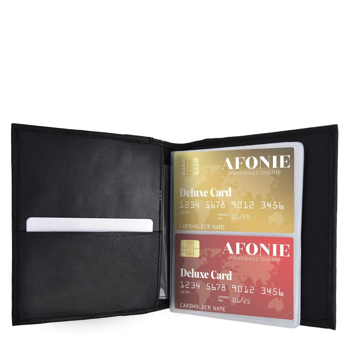 RFID Leather Multi Credit Card Holder