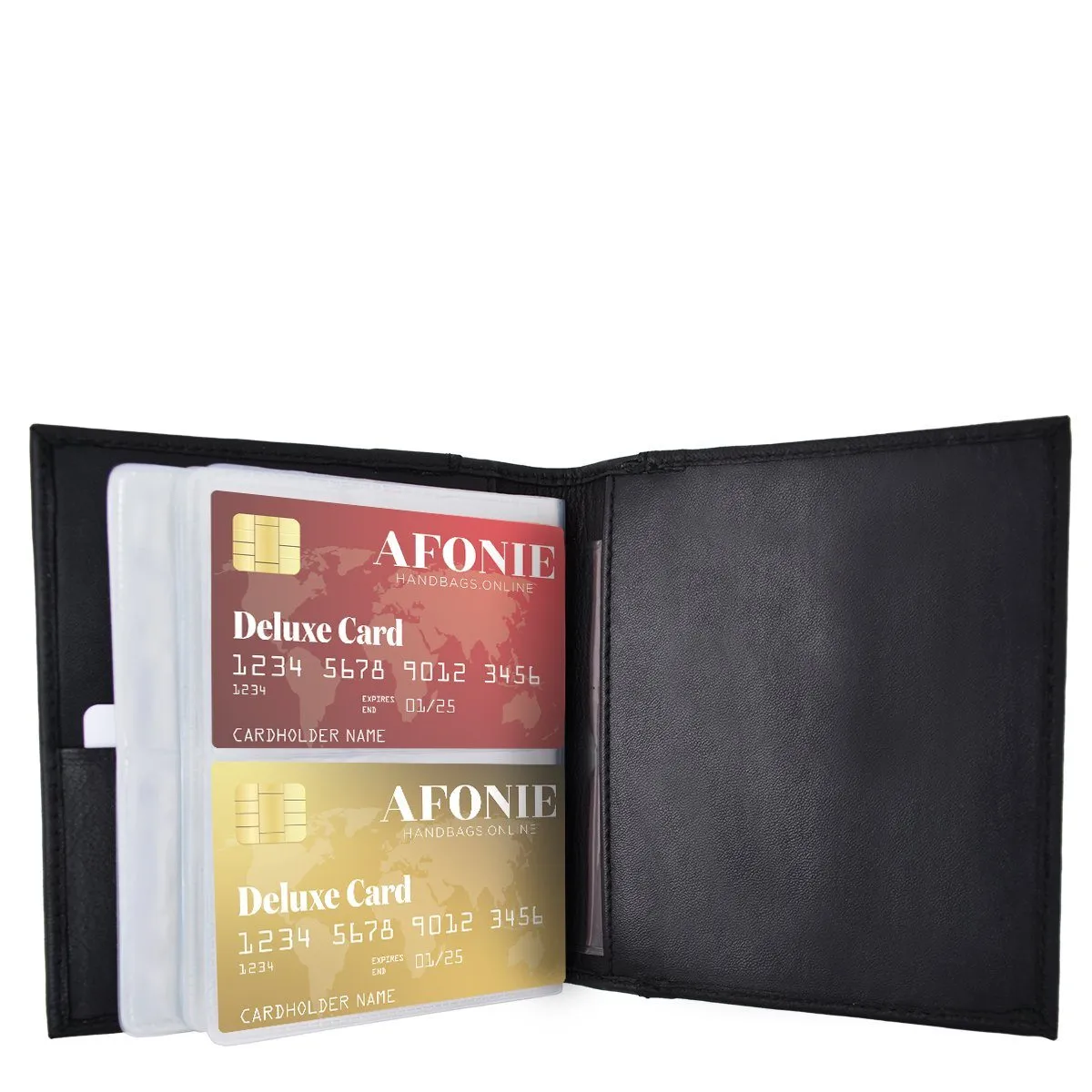 RFID Leather Multi Credit Card Holder