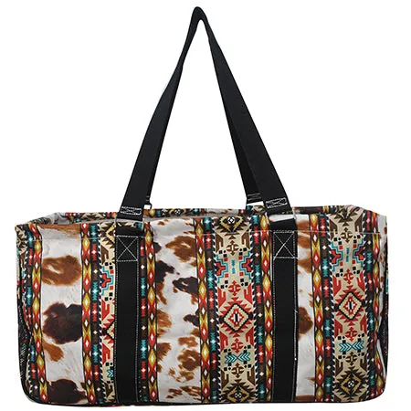 SALE! Tribal Cow Print NGIL Utility Bag