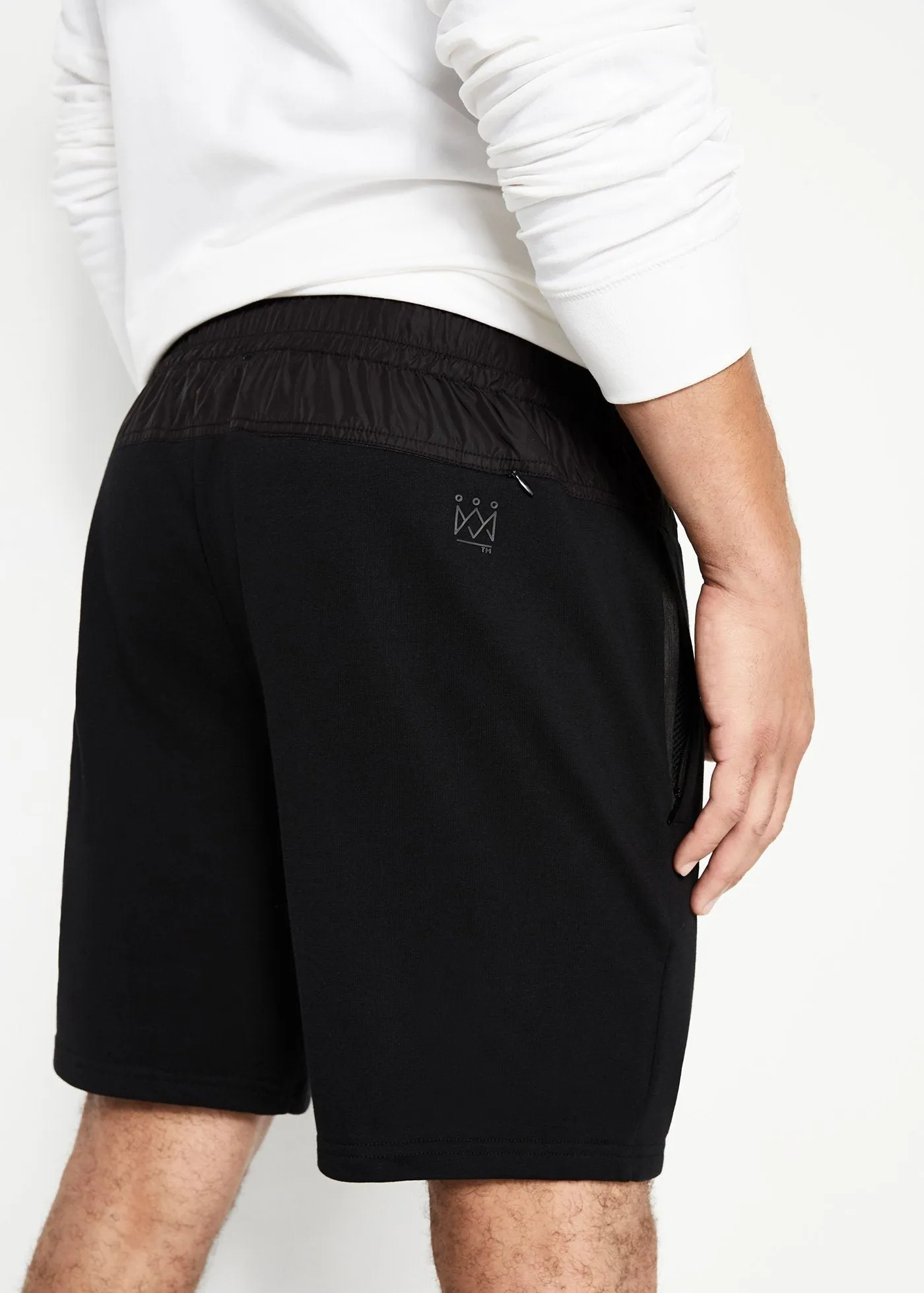 Satin Trim Short | Black