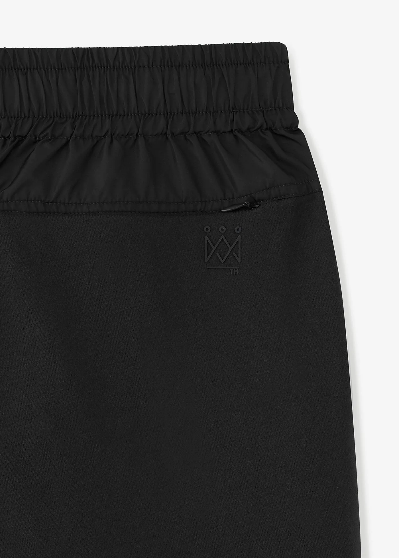 Satin Trim Short | Black