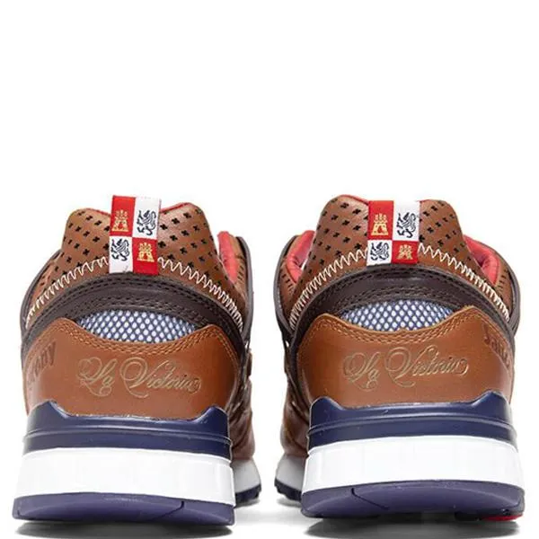 Saucony x 24 Kilates Grid SD 'La Victoria' - Brown/Navy/Red