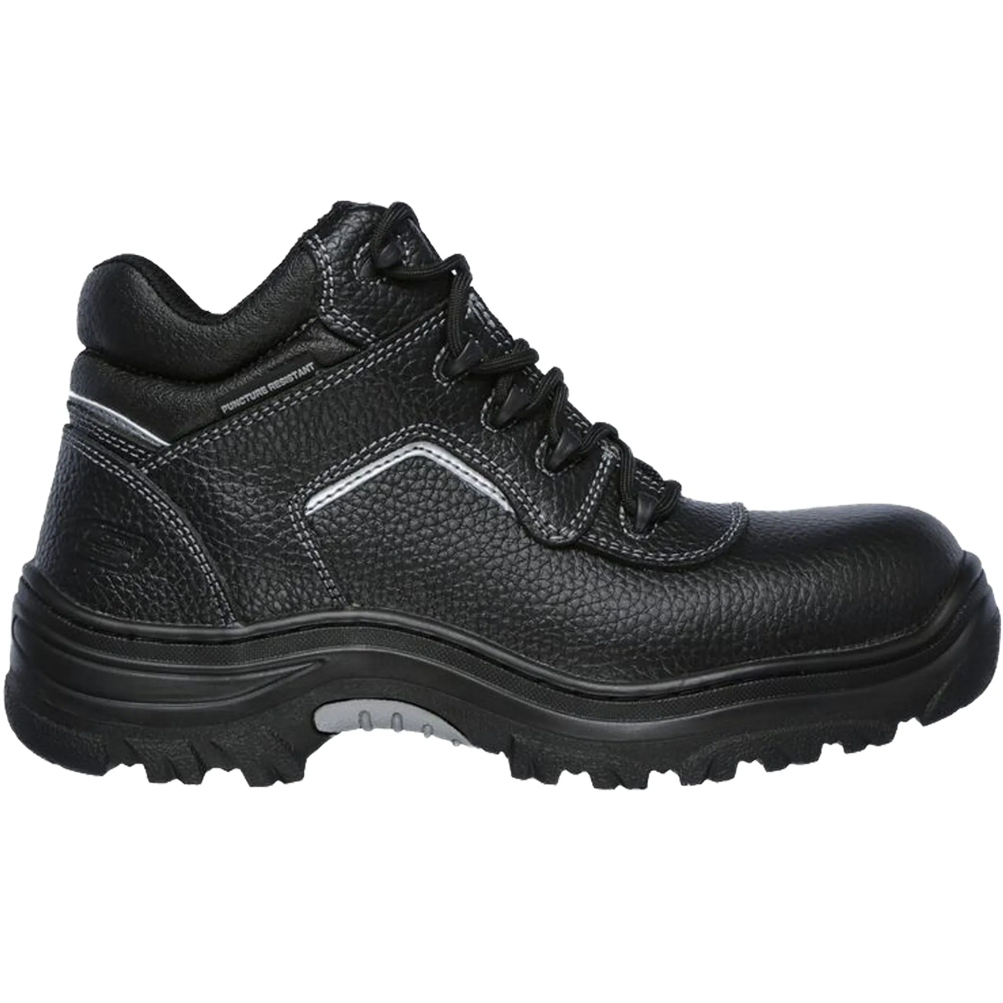 Skechers Men's 77144 Burgin Soster Composite Safety Toe Memory Foam Work Boots