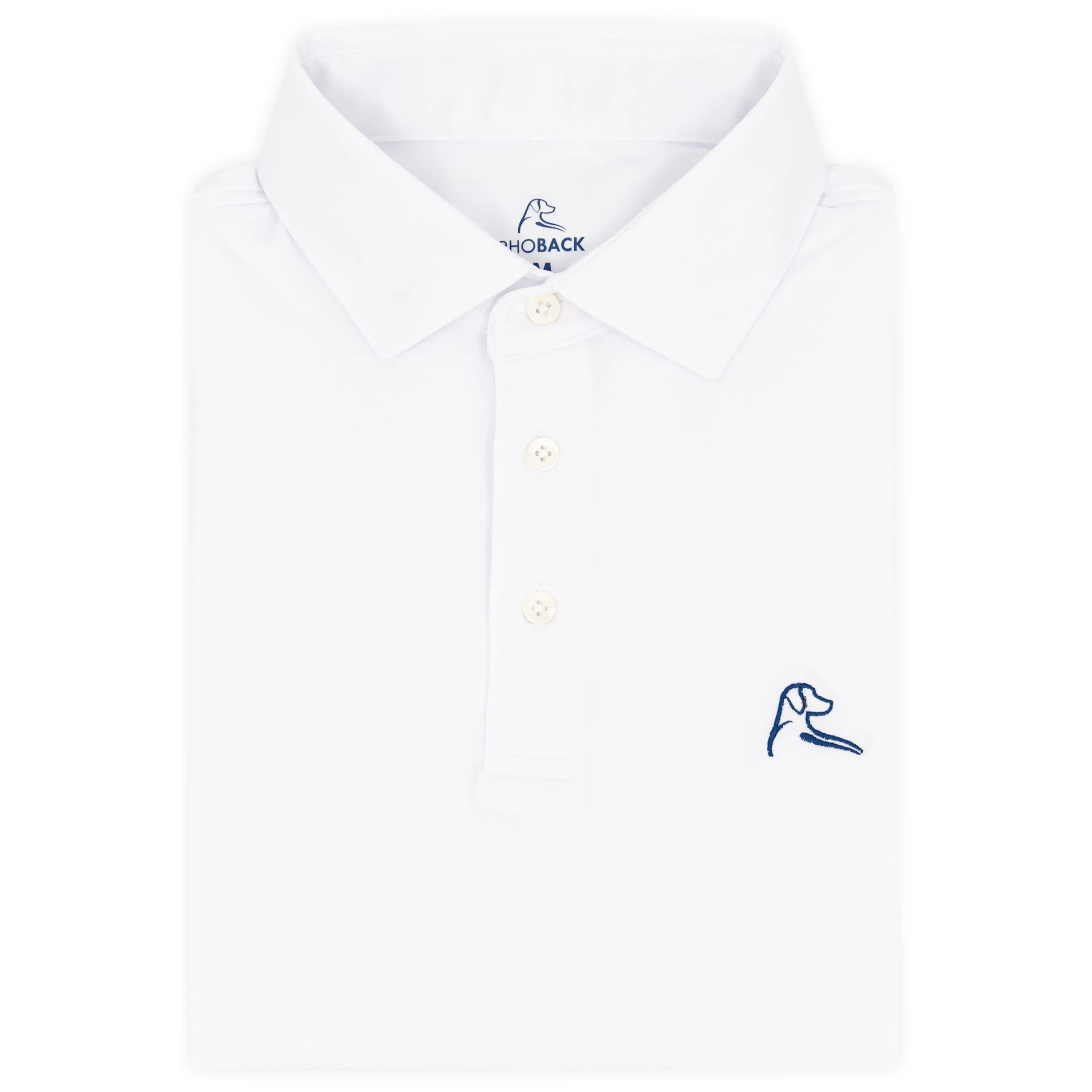 Solid | Performance Polo | Solid - White