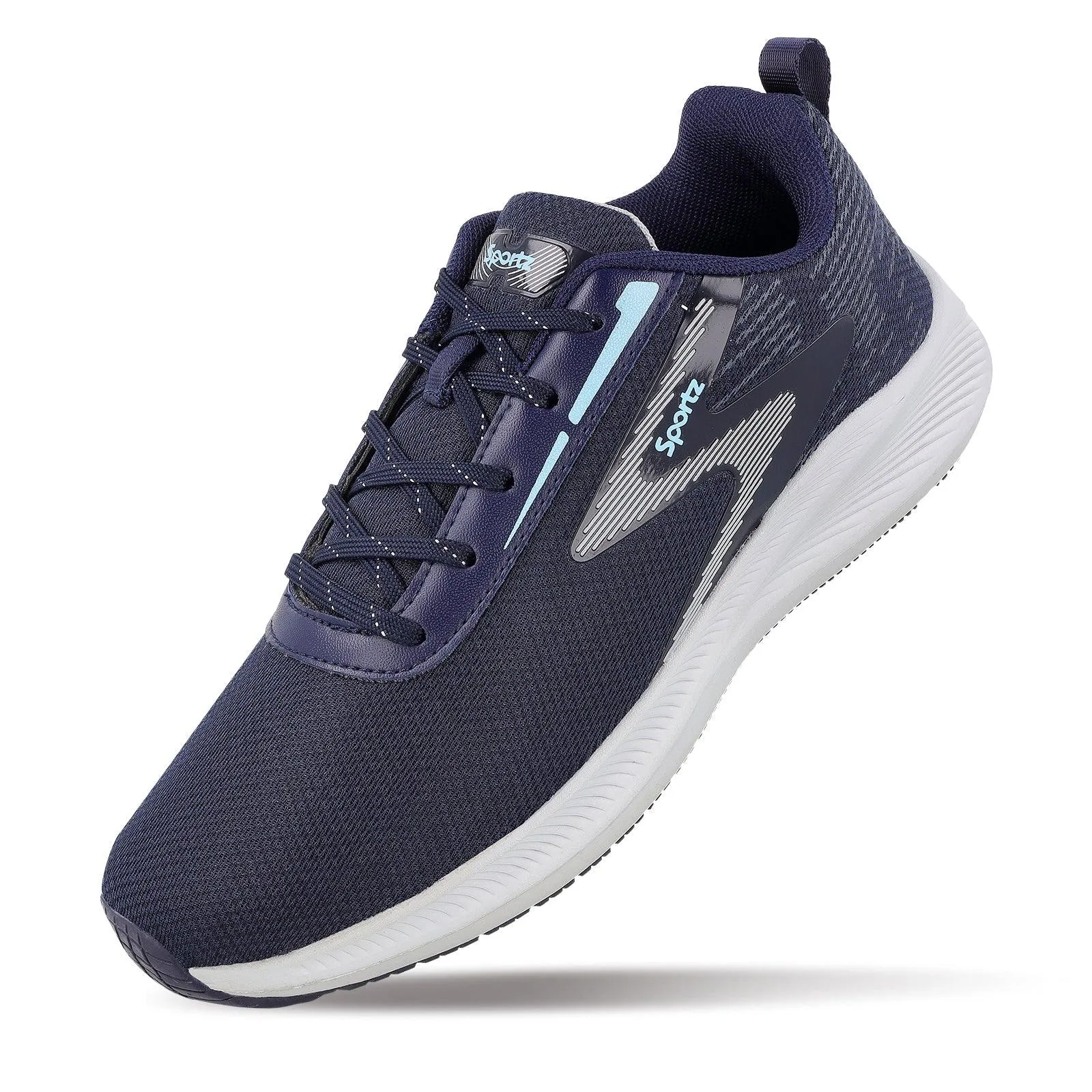 Stylex Men's Lace-up Sports Shoe - Navy Blue