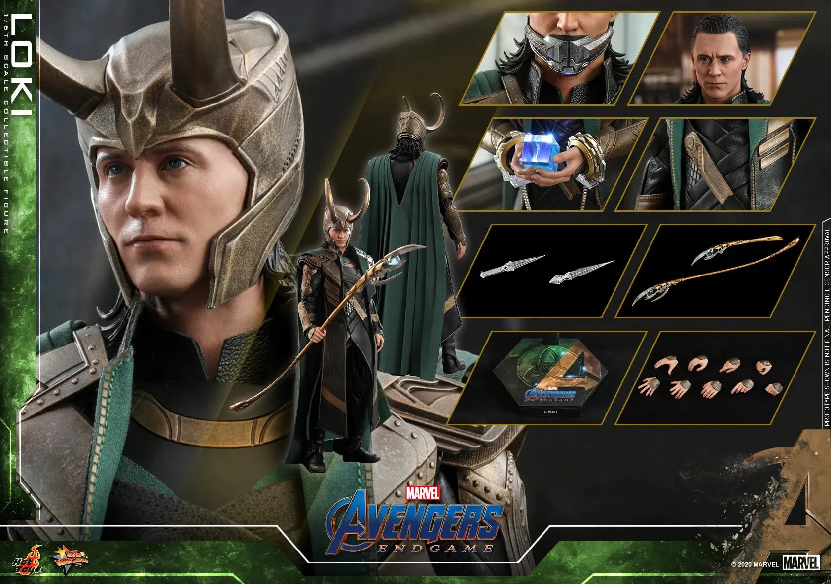 The Avengers: Loki: MMS579: Hot Toys