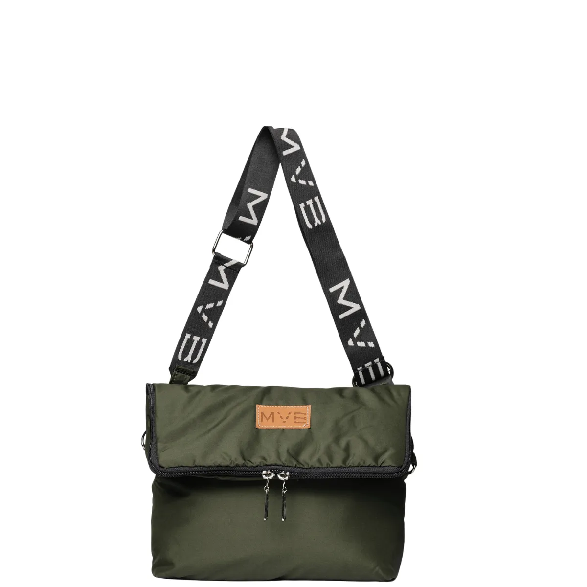 The Flip Vegan Recycled PET Shoulder Bag | Green