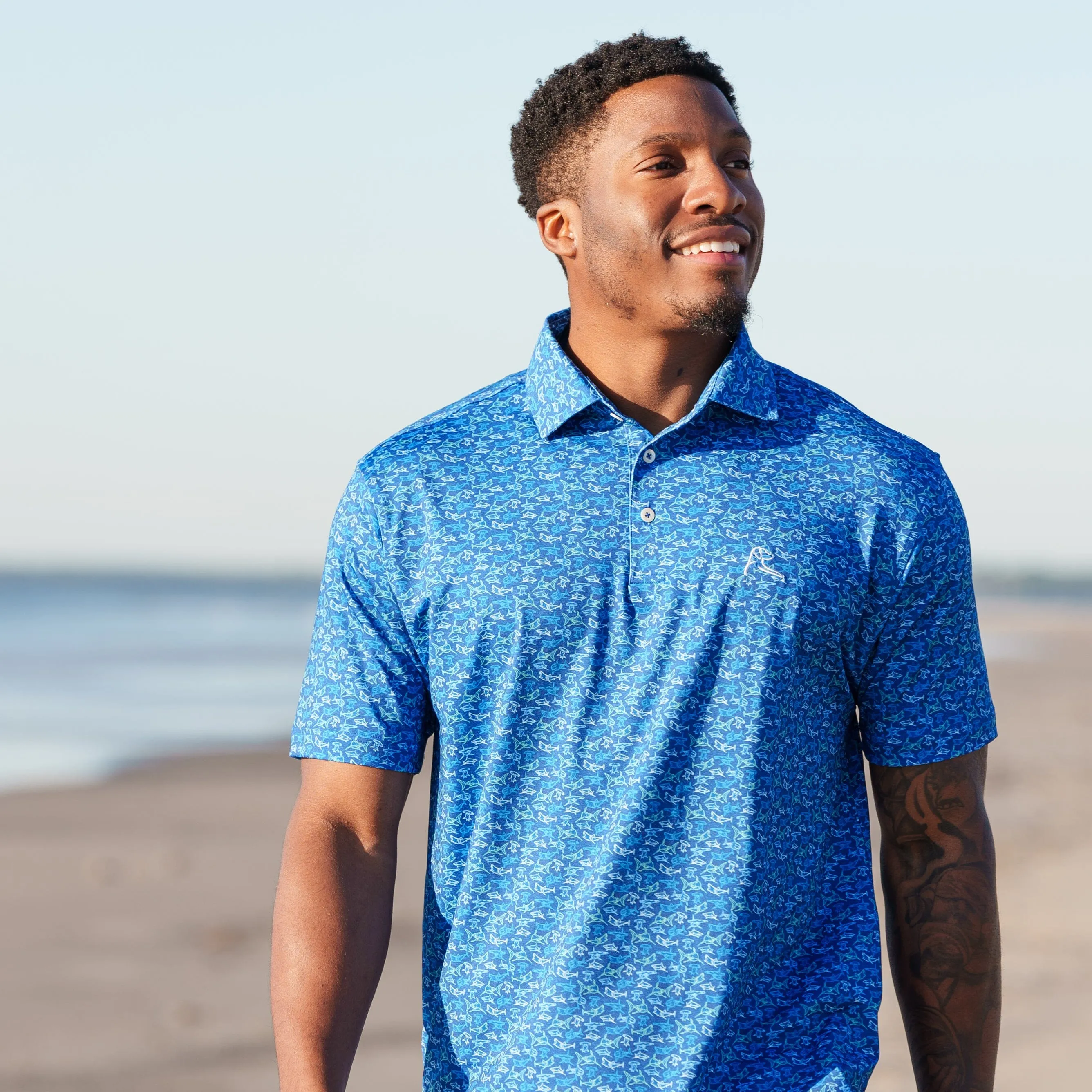 The Hammerhead | Performance Polo | The Hammerhead - Cobalt Blue