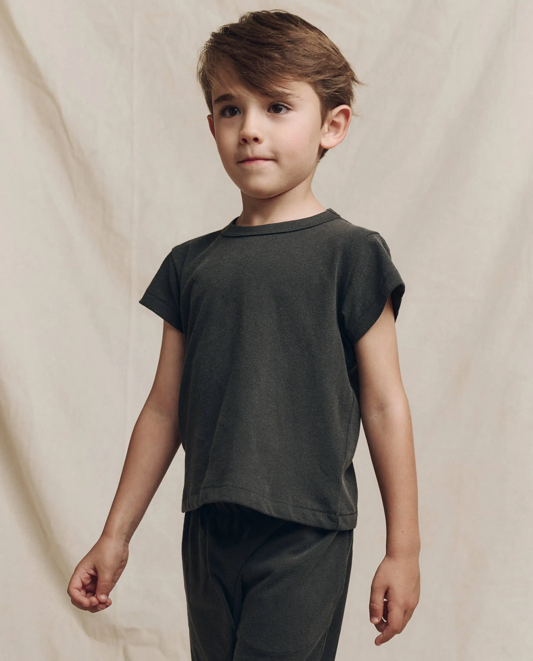 The Little Boxy Crew. Solid -- Washed Black