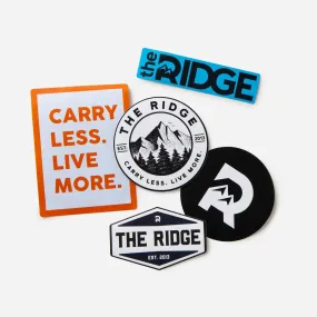 The Ridge Sticker Pack