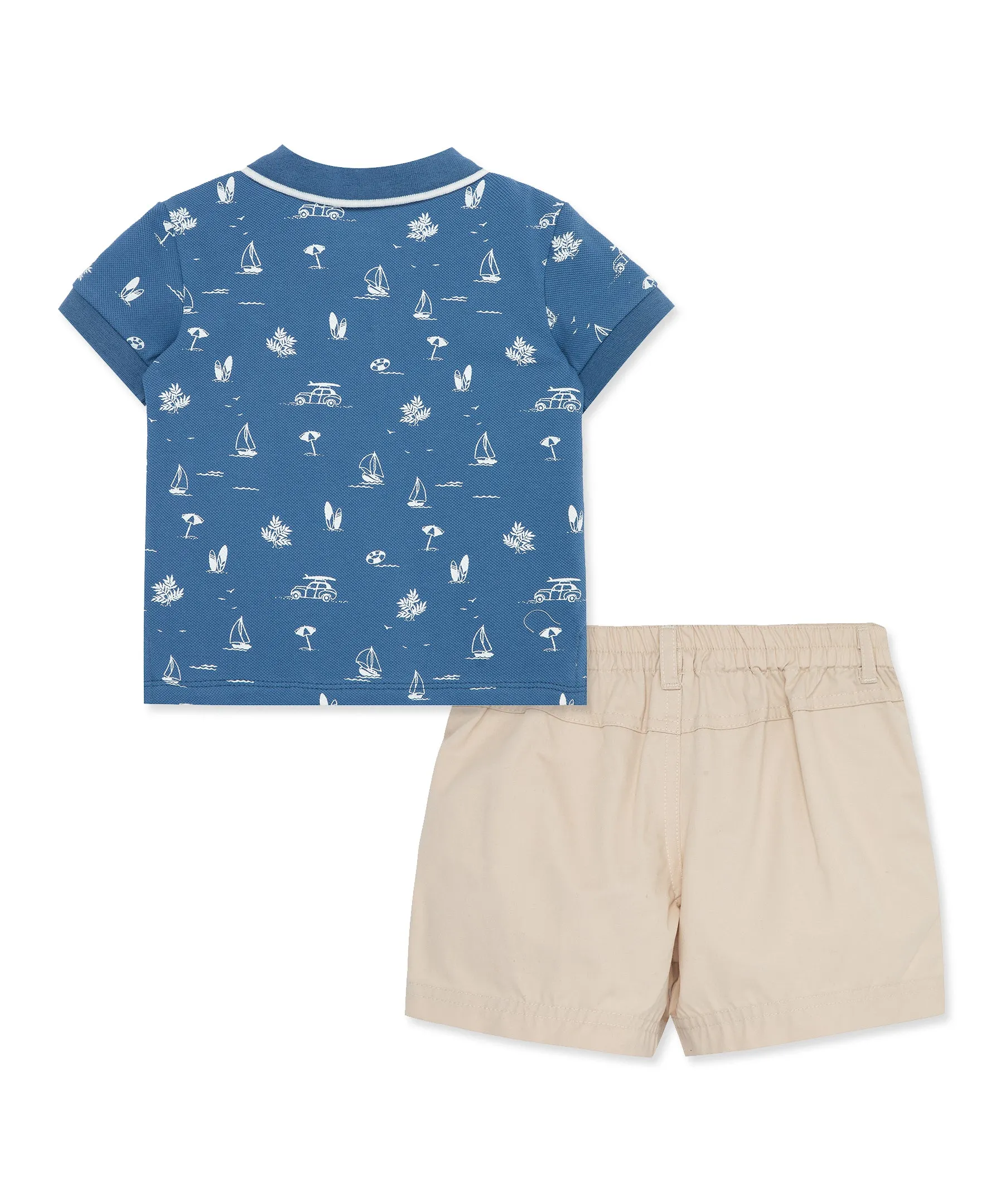 Tropical Polo Short Set (12M-24M)