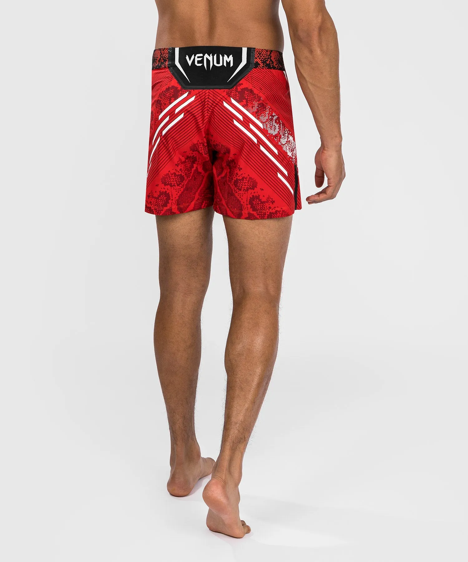 UFC Adrenaline by Venum Personalized Authentic Fight Night Men's Fight Short - Short Fit - Red