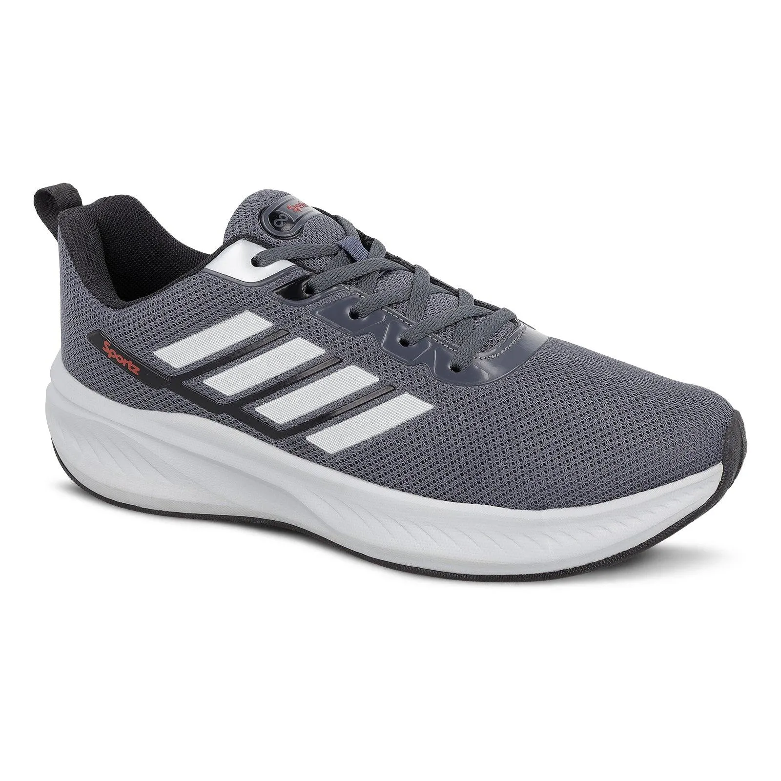 URBAN KING Men's Lace-up Sports Shoe - Grey