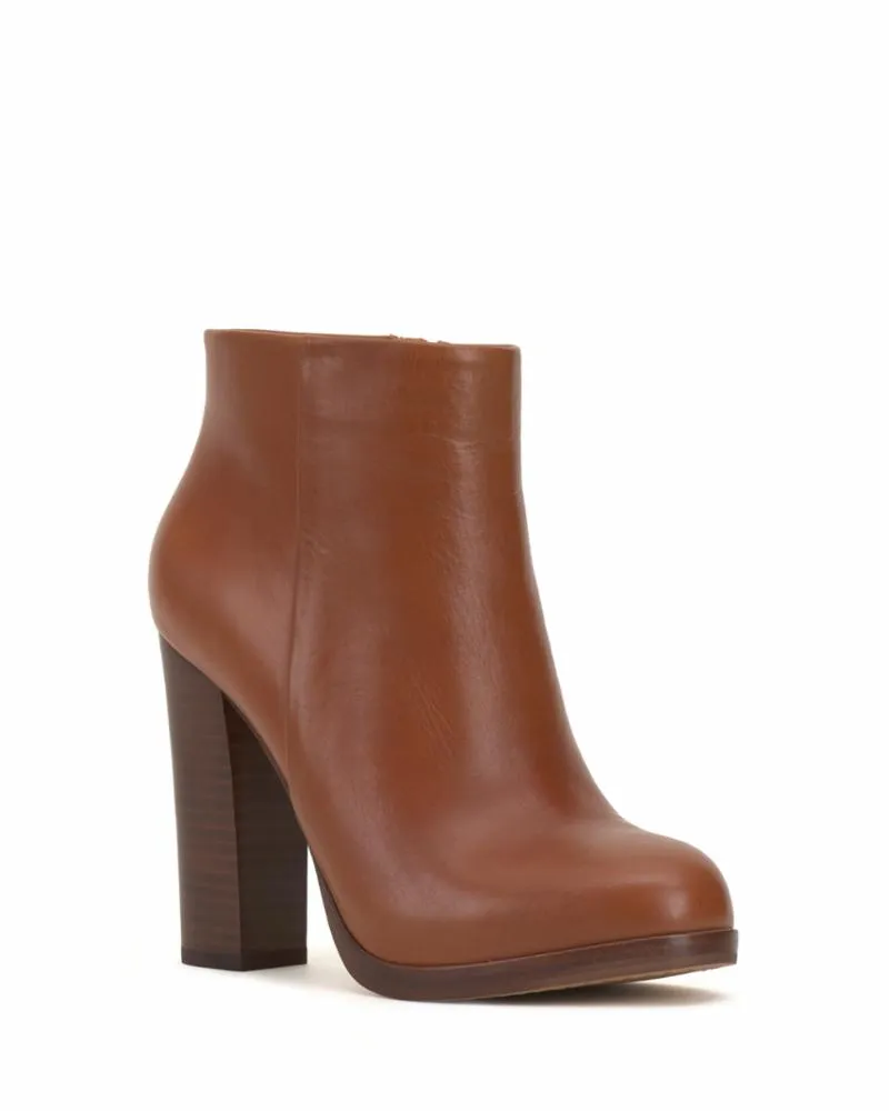 Vince Camuto CAYELSA WARM CARAMEL/COW DERBY