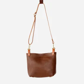 Walnut Conway Crossbody Bag