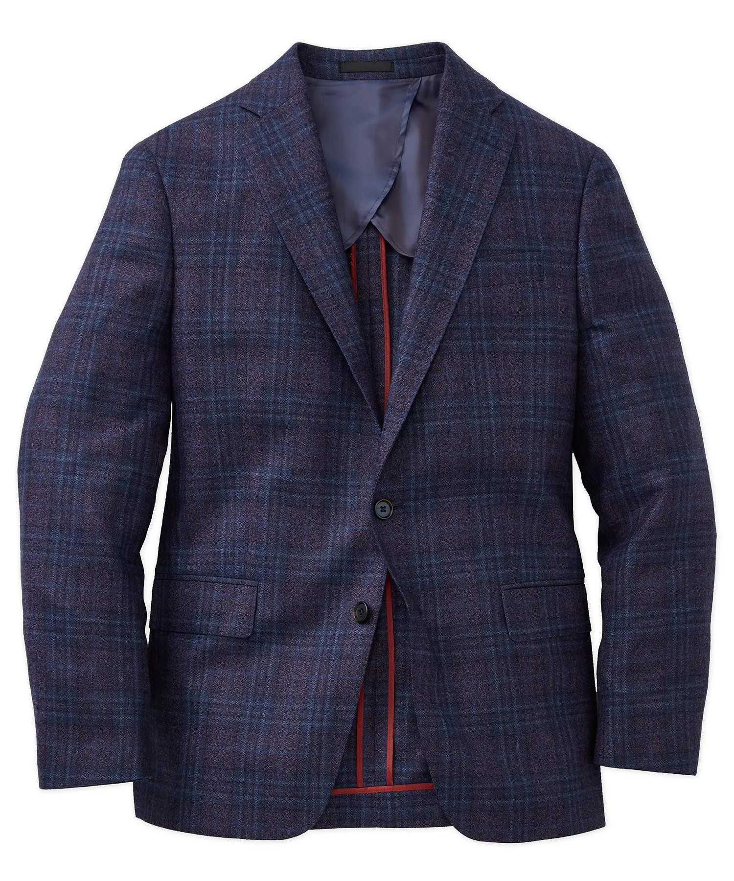 Wool Plaid Sport Coat